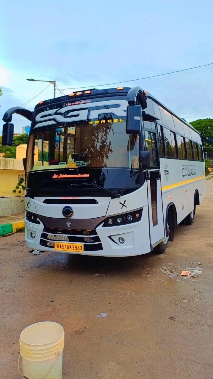 21-Seater Bus Rental in Bangalore